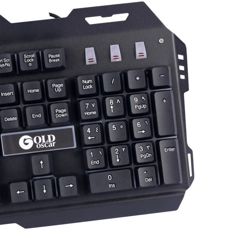 کیبورد گیمینگ Gold Oscar K18
