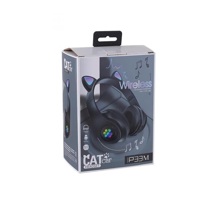 هدفون بلوتوثی مدل CAT EAR کد P33M