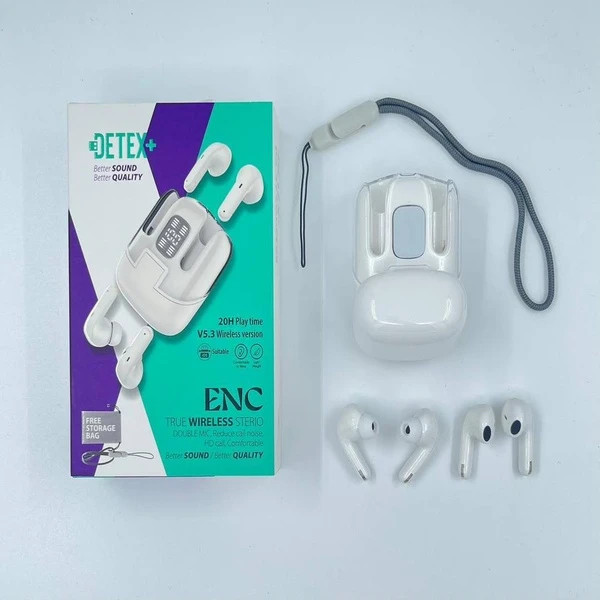 هدفون بلوتوثی دیتکس پلاس مدل DA-21 چهار گوشی و ENC و ANC