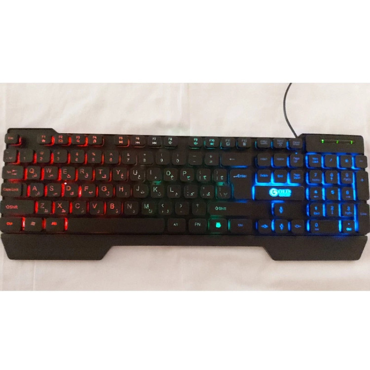 کیبورد مخصوص بازی گلد اسکار مدل KB7275