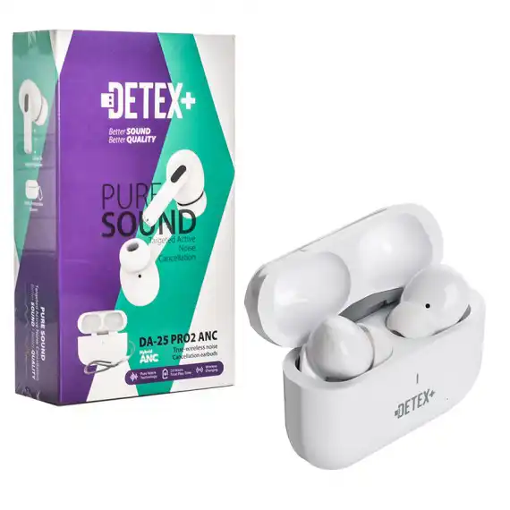 +airpods bluetooth da25 pro2 anc detex ايرپاد