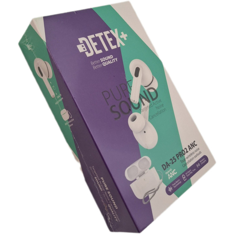 +airpods bluetooth da25 pro2 anc detex ايرپاد