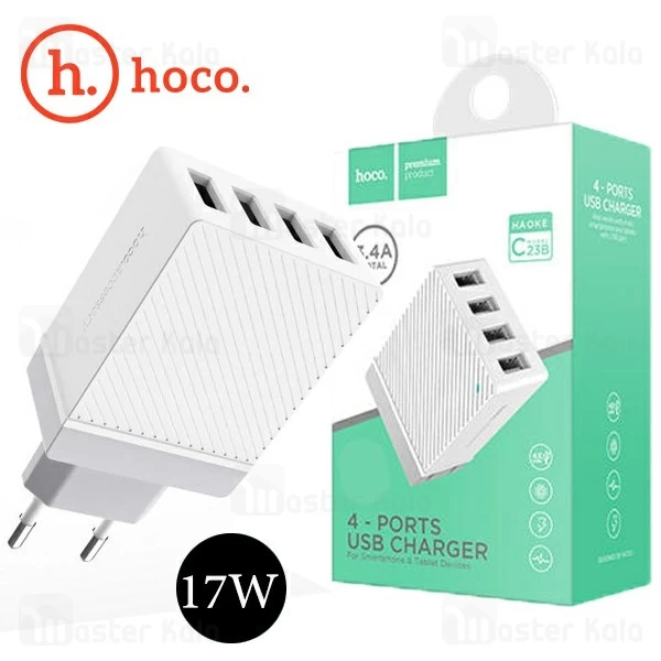 شارژر دیواری اورجینال هوکو Hoco C23B