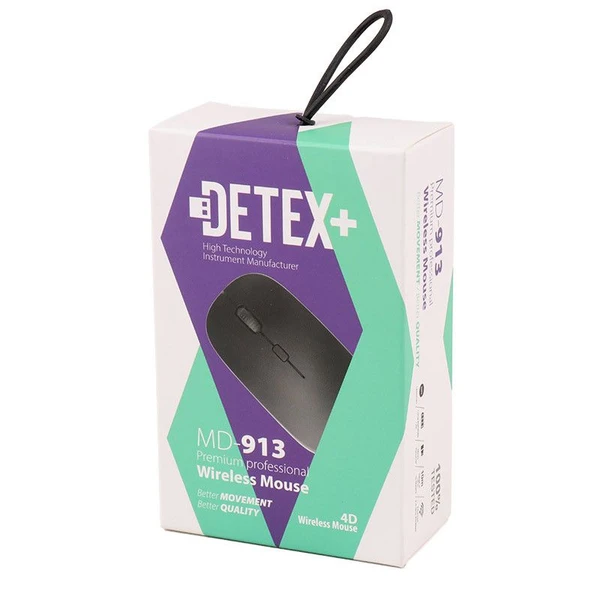 موس بی سیم دیتکس پلاس مدل DETEX+ MD-913