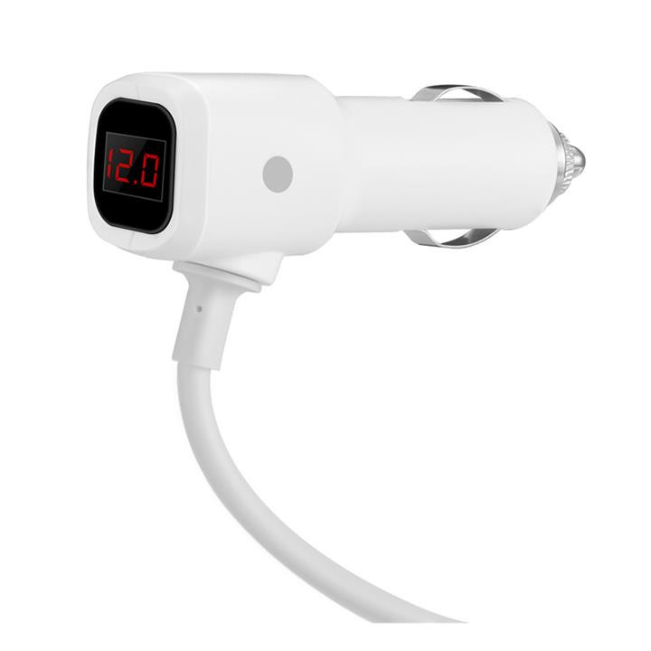 شارژر و تبدیل فندکی ماشین هوکو مدل Z13(Hoco Z13 LCD ONE-PULL-THREE Car Charger)