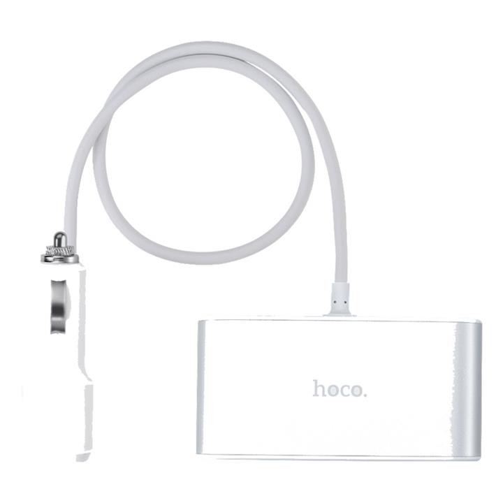 شارژر و تبدیل فندکی ماشین هوکو مدل Z13(Hoco Z13 LCD ONE-PULL-THREE Car Charger)