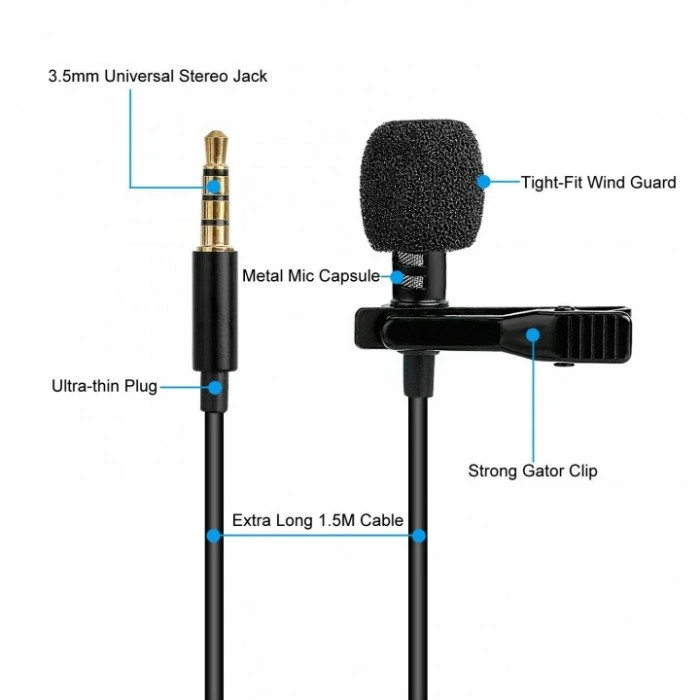 میکروفن یقه ای مدل GL-119