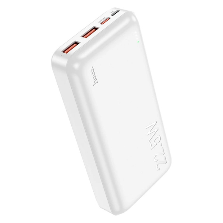 پاوربانک هوکو مدل J101A PD+QC3.0 22.5W ظرفیت 20000 میلی آمپر ساعت