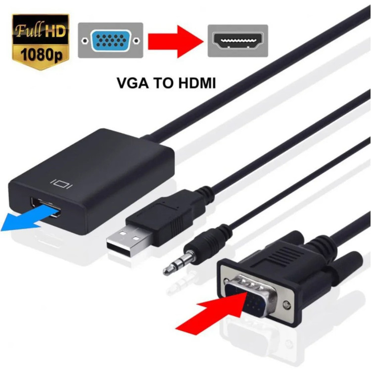 تبدیل VGA به HDMI انزو مدل VG-51
