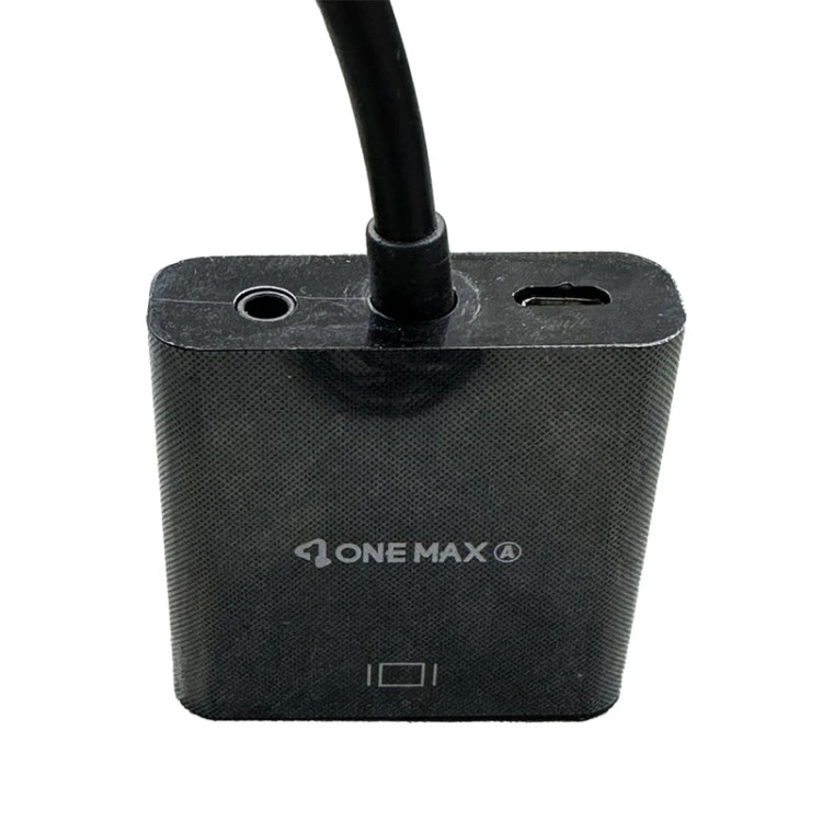 تبدیل vga to hdmi همراه کابل صدا و برق one max مدل OM-151B