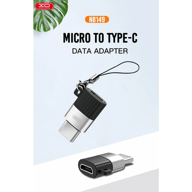 مبدل OTG USB به USB-C ایکس او مدل NB149e