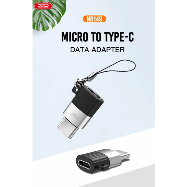 مبدل OTG USB به USB-C ایکس او مدل NB149e